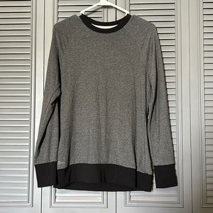 Adidas : Black/Gray Sweatshirt - Small